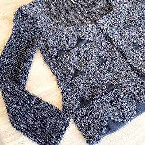 FREE PEOPLE knit sweater Size M very gently worn.